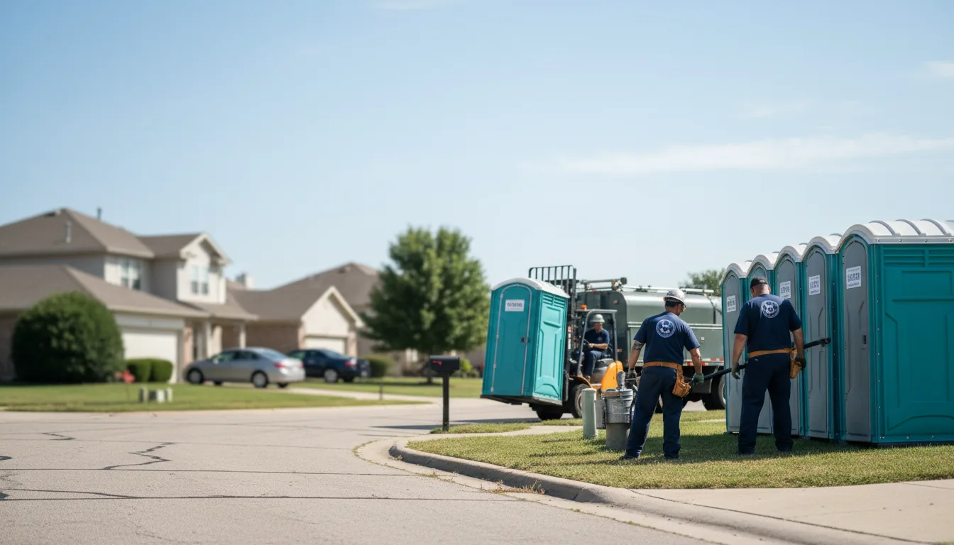 Porta Potty Rental in Zionsville, IN near me